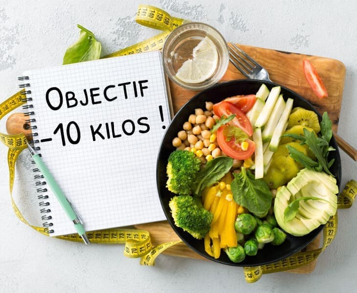 menu de régime pour perdre 10 kilos