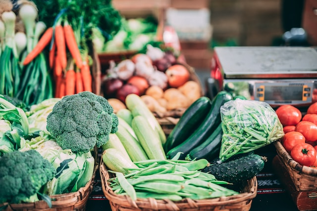 légumes variés